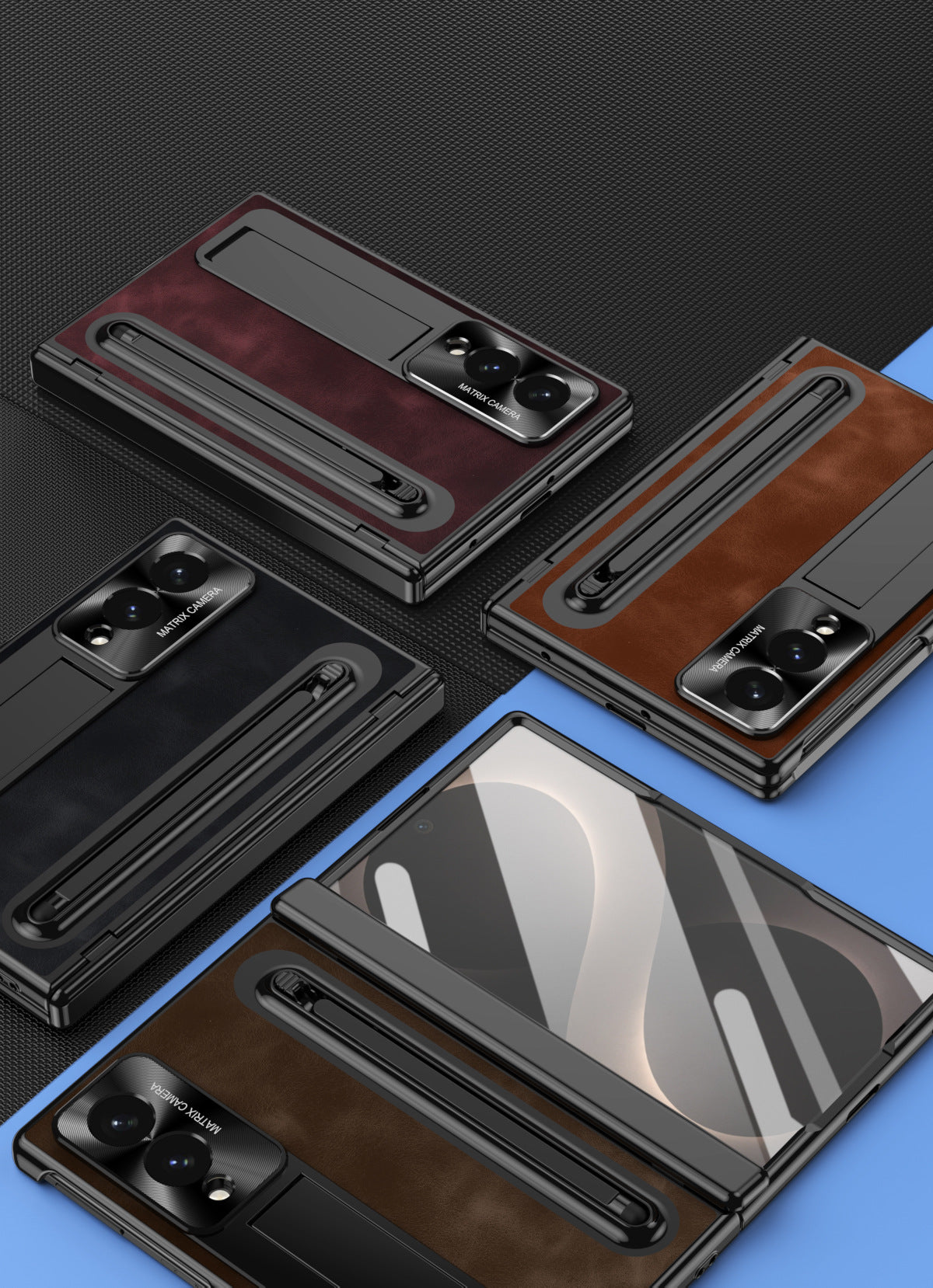Samsung Fold Series Foldable Official Pen Slot Case with Integrated Film and Anti-Fall Protection (Exclusive)