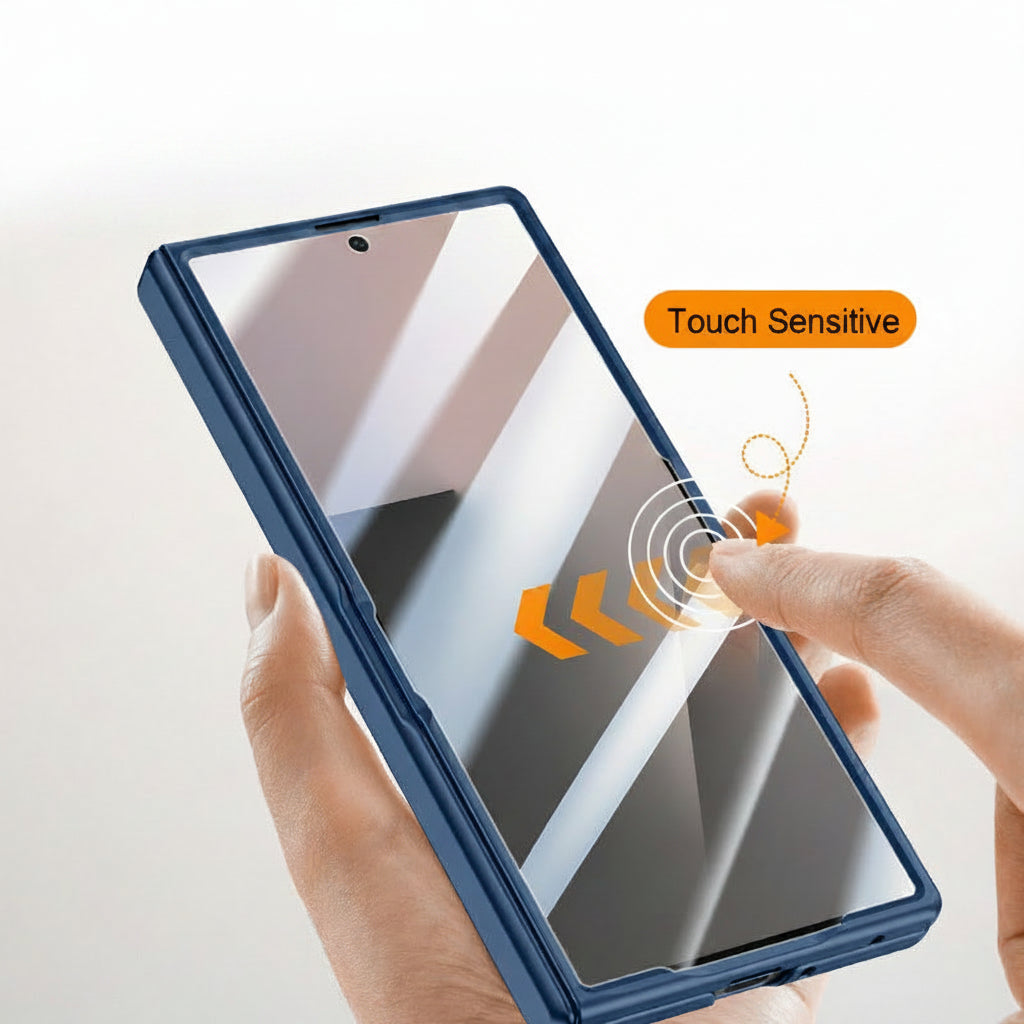 Samsung Fold series Plain Leather Phone Case (Exclusive)