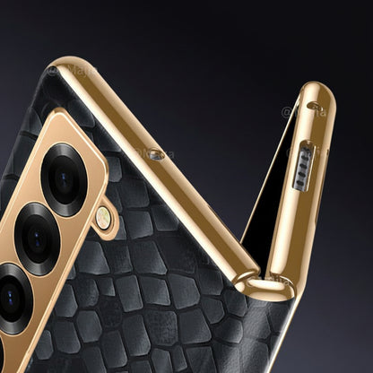 Samsung Fold series Electroplated Snake Pattern Case (Exclusive)
