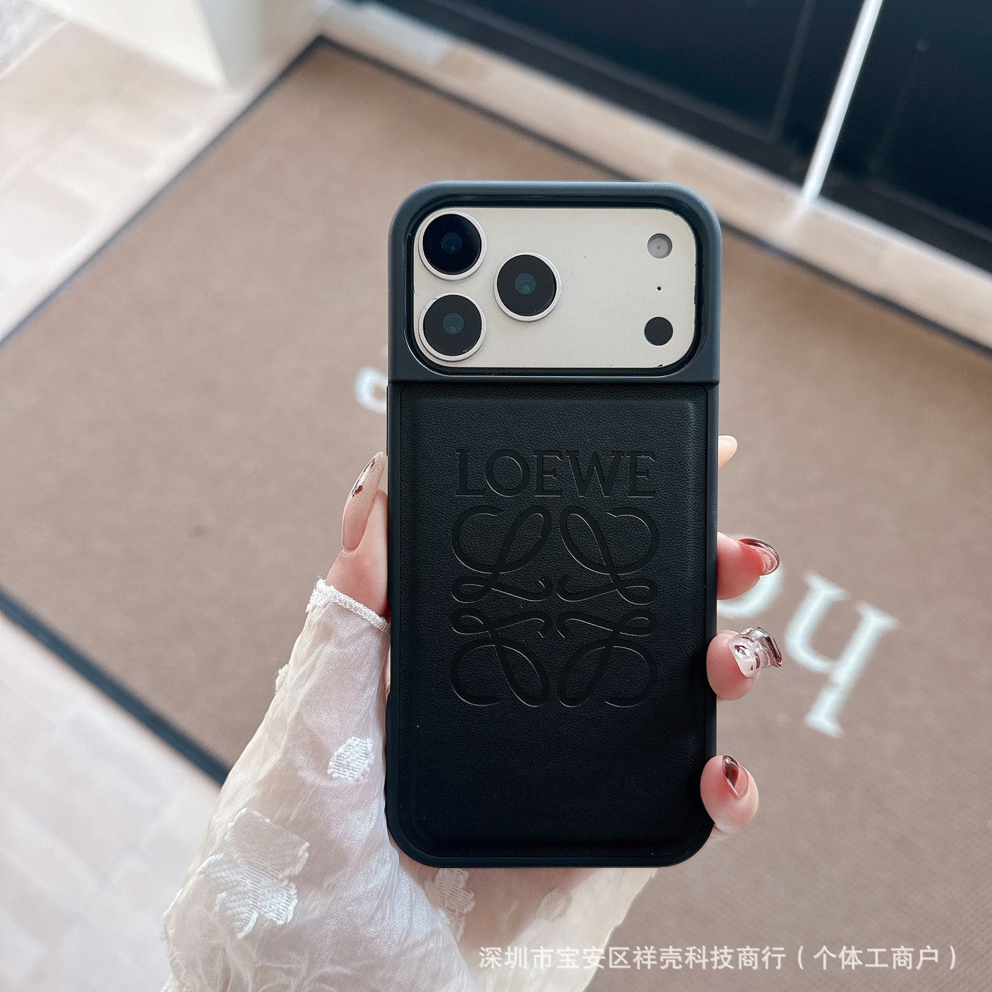 Apple Iphone Embossed loewe Case (Exclusive)