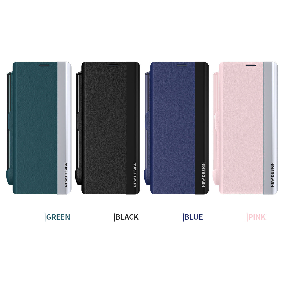 Samsung Z Trifold Cover Leather Case, Spen Pen Protective Case (Exclusive)