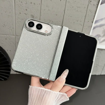 Apple Iphone Ultra gradient glitter central hinge protective case (Exclusive)
