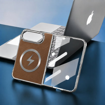 Apple Iphone Ultra series foldable screen magnetic phone with screen protector case (Exclusive)