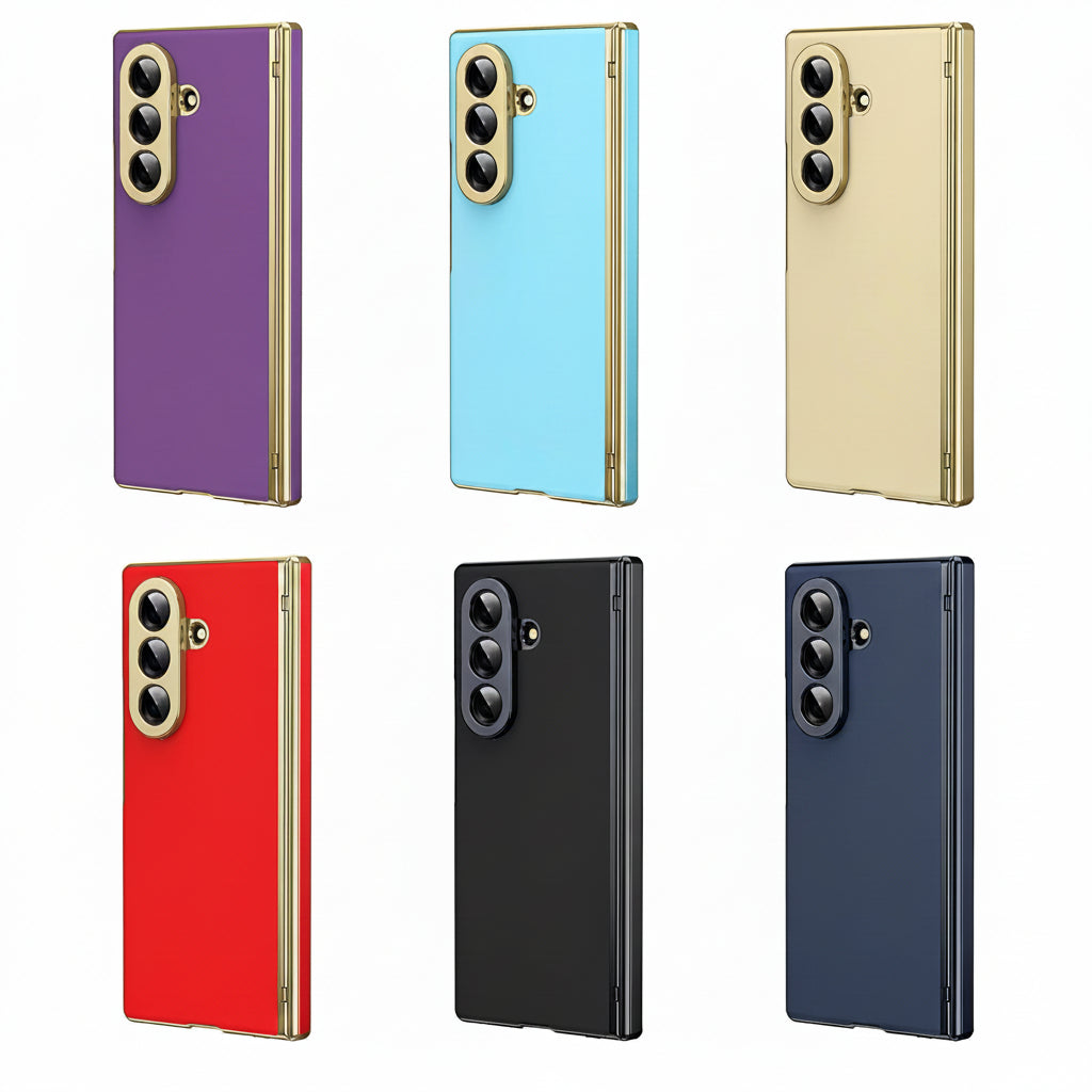 Samsung Fold series Electroplated PC Folding Ultra with Full Hinge Coverage Case (Exclusive)