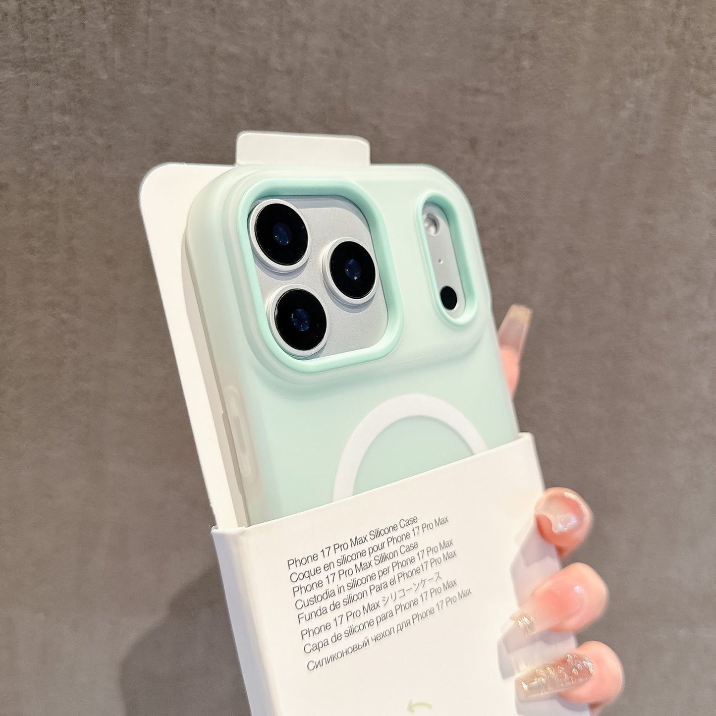 Apple iphone Series Magnetic Frosted  Jelly Two-In-One Anti-Fall Case (Exclusive)