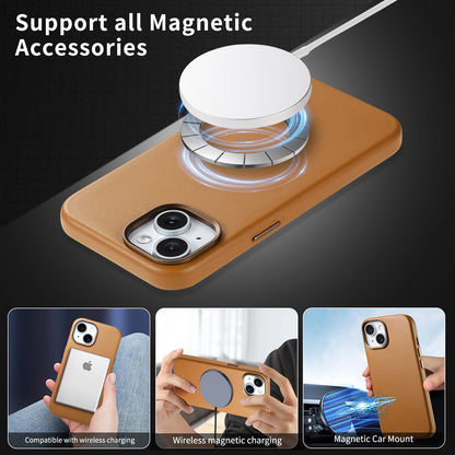 Apple Iphone Magsafe leather case (Exclusive)
