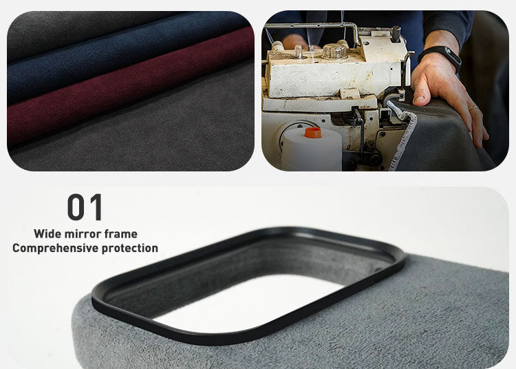 Apple Iphone series Suitable Alcantara Mobile Phone Case (Exclusive)