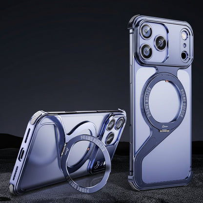 Apple Iphone Snap-On Z Shell Magnetic Stand Case (Exclusive)
