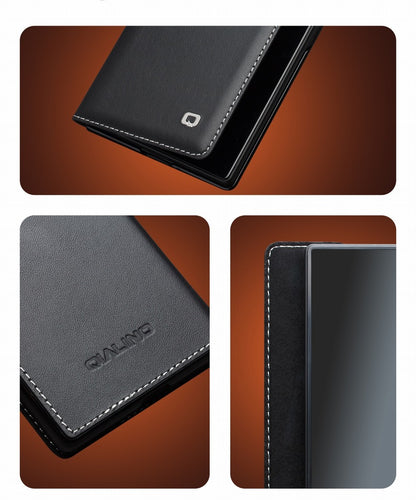 Samsung Fold Genuine leather Purely handmade Qiali Foldable Case (Exclusive)