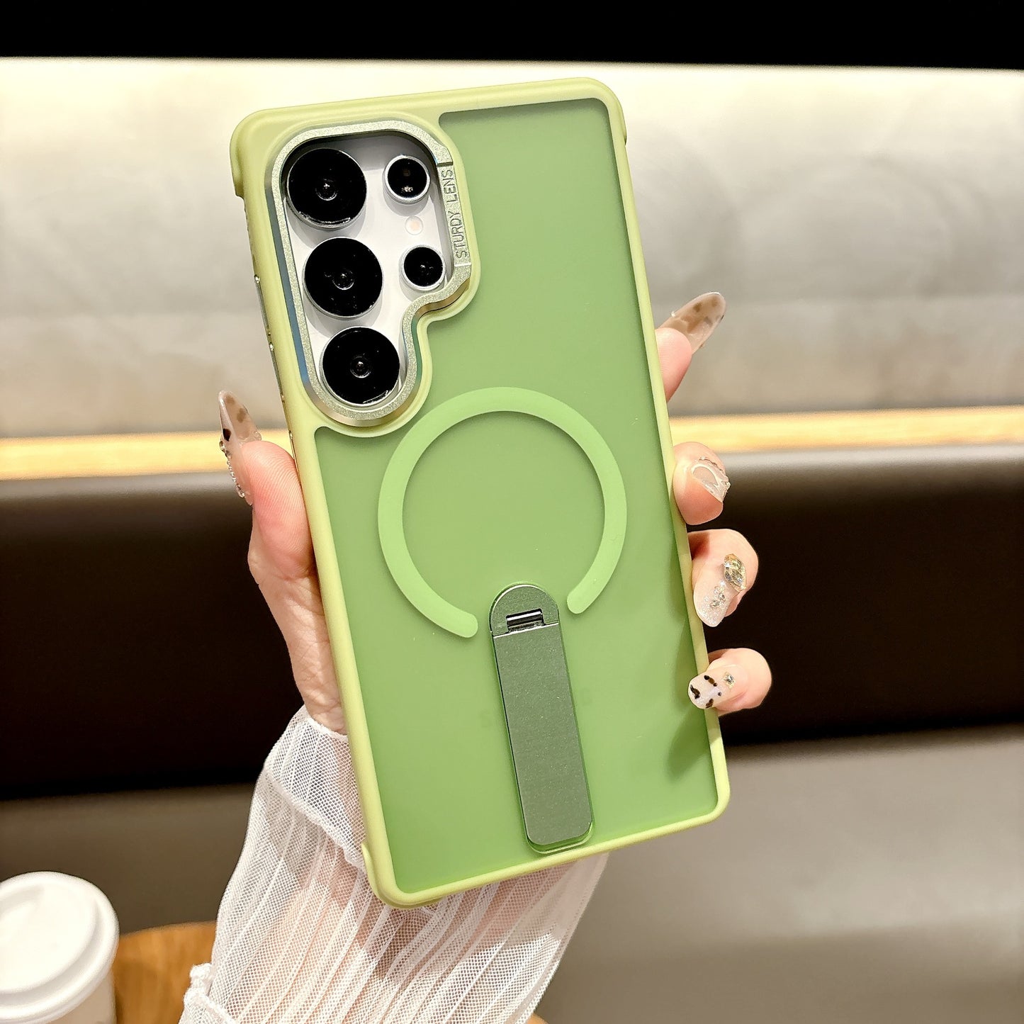 Samsung  Ultra Series Phone Case O3 Station Magnetic Suction 360 Rotation Bracket Cover  (Exclusive)