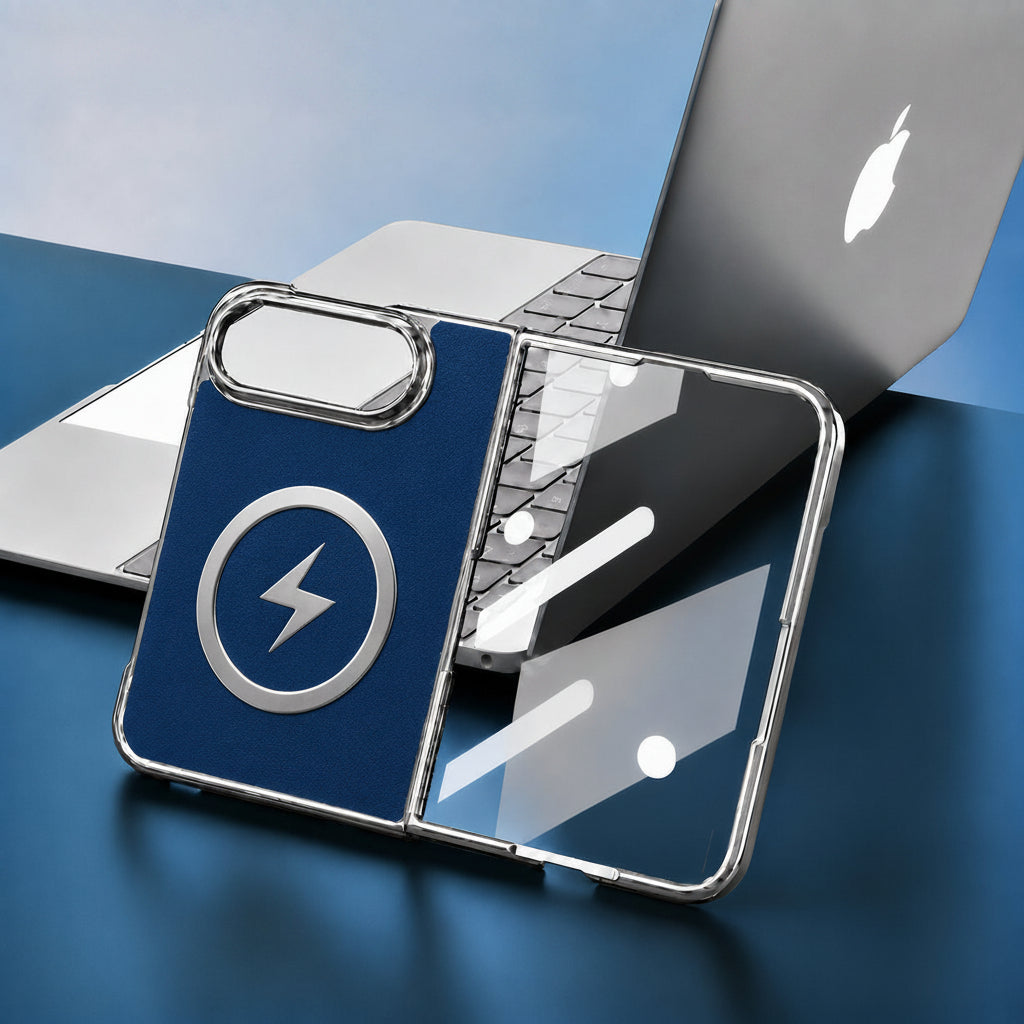 Apple Iphone Ultra series foldable screen magnetic phone with screen protector case (Exclusive)
