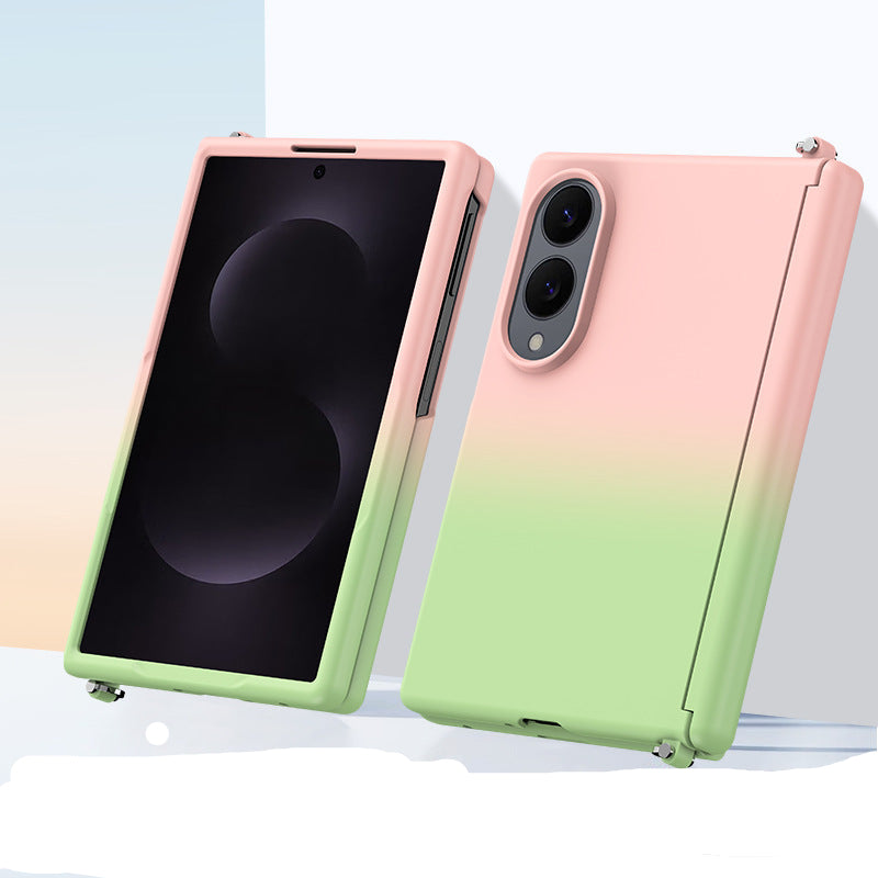 Samsung Fold Mirror Shield Skin-Like Texture Foldable Protective Case (Exclusive)
