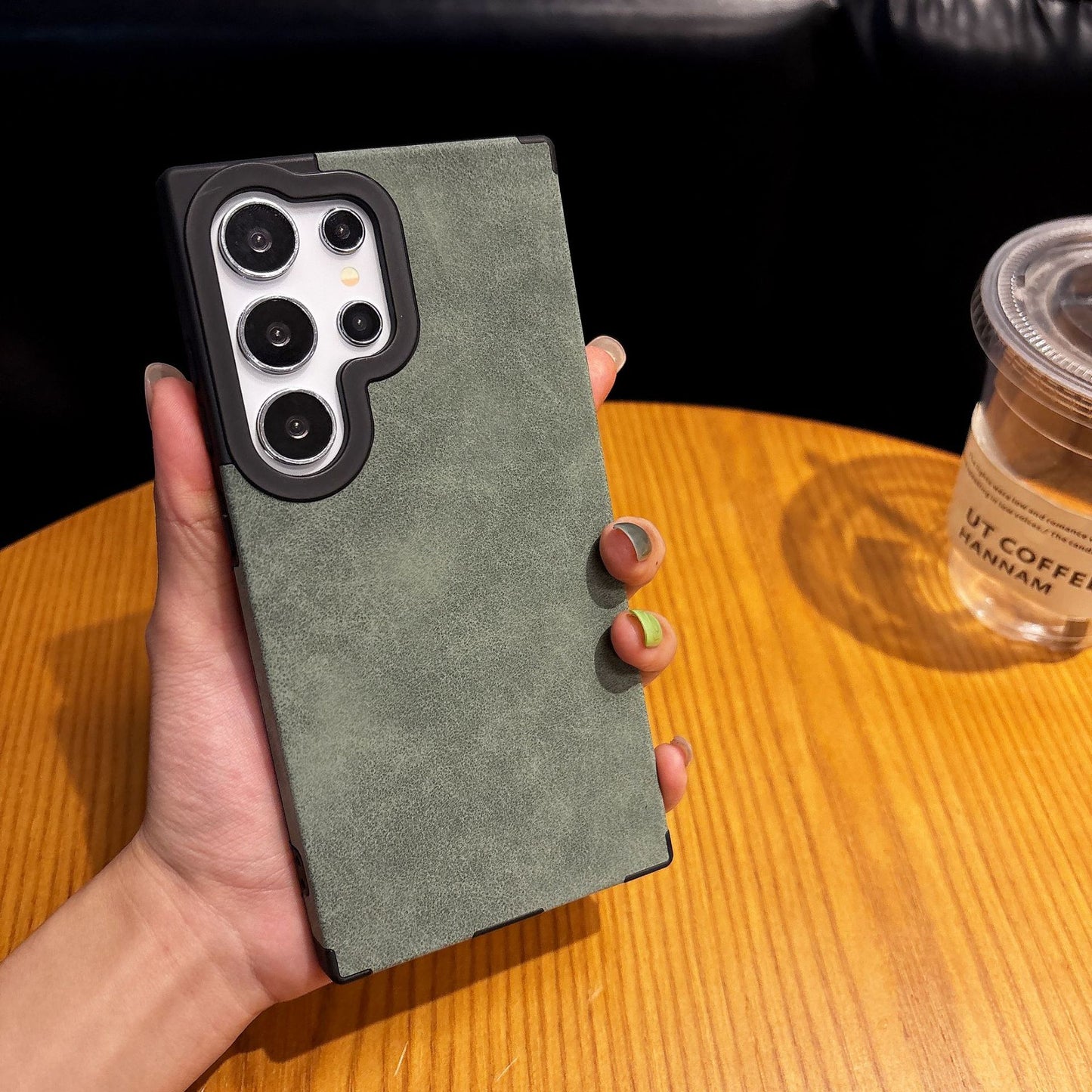 Samsung Ultra series Business Retro Suede Leather Phone Case (Exclusive)