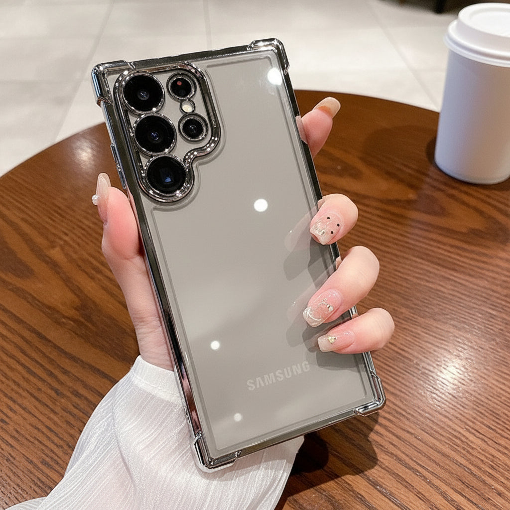 Samsung Ultra series Four-Corner Anti-Fall Space Shell Case (Exclusive)