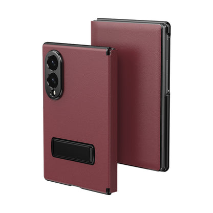 Samsung Fold series Cover Stand Leather Case (Exclusive)