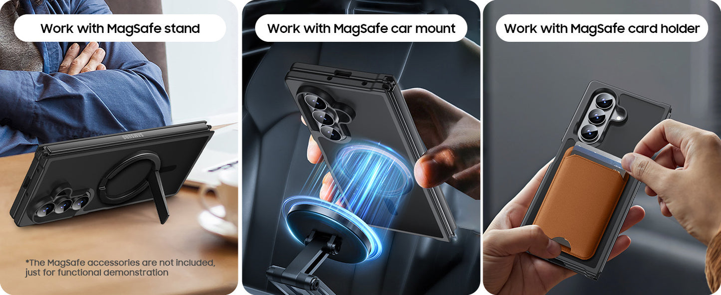 Samsung Fold series Matte Skin-Like Anti-Fall Protective Case (Exclusive)