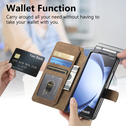 Samsung Fold Series Case All-Inclusive Anti-Fall Magnetic Separation Card Z Protective Case (Exclusive)