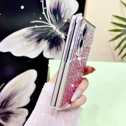 Samsung Fold electroplated gradient bracelet  diamond folding case (Exclusive)