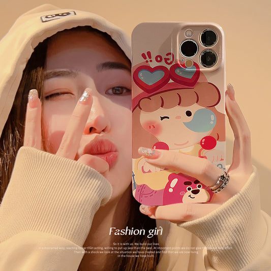 Apple Iphone Film Face Cute Pookie Case (Exclusive)