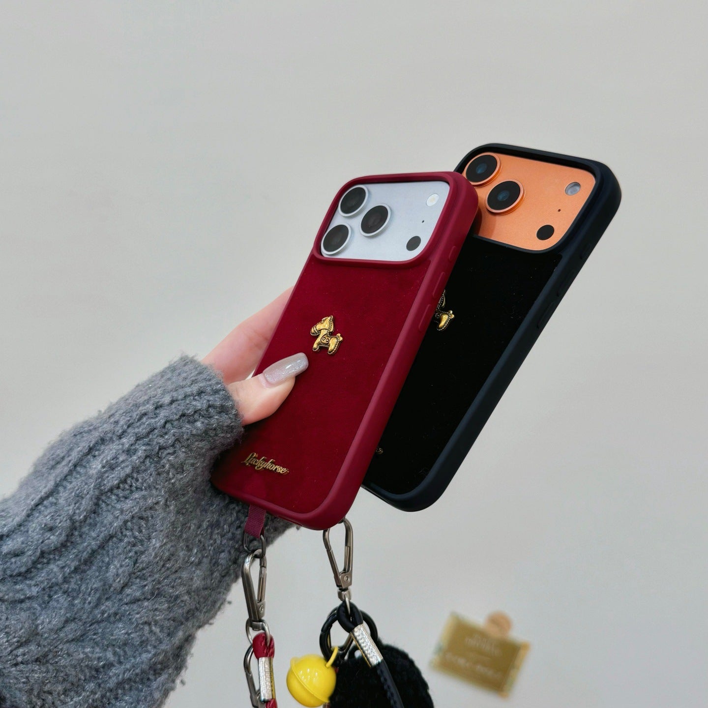 Apple iphone Velvet 3D Little Golden Horse (Exclusive)