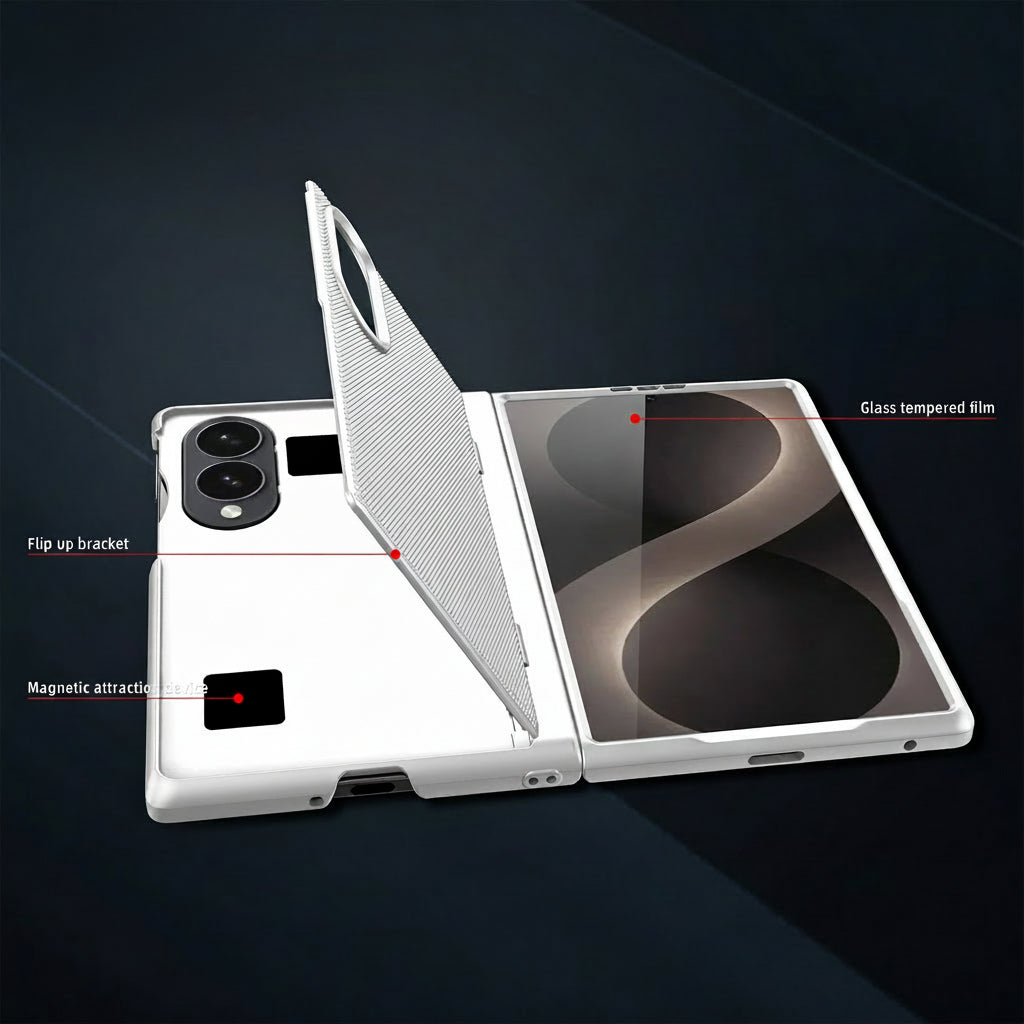 Samsung Fold series Wide Pc Oil Spray with Stand Case (Exclusive)