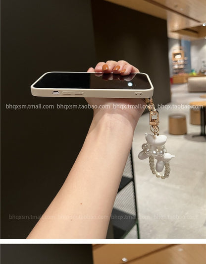 Apple Iphone series Camellia Puppy Pendant Suitable case (Exclusive)