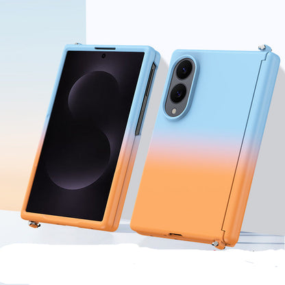 Samsung Fold Mirror Shield Skin-Like Texture Foldable Protective Case (Exclusive)