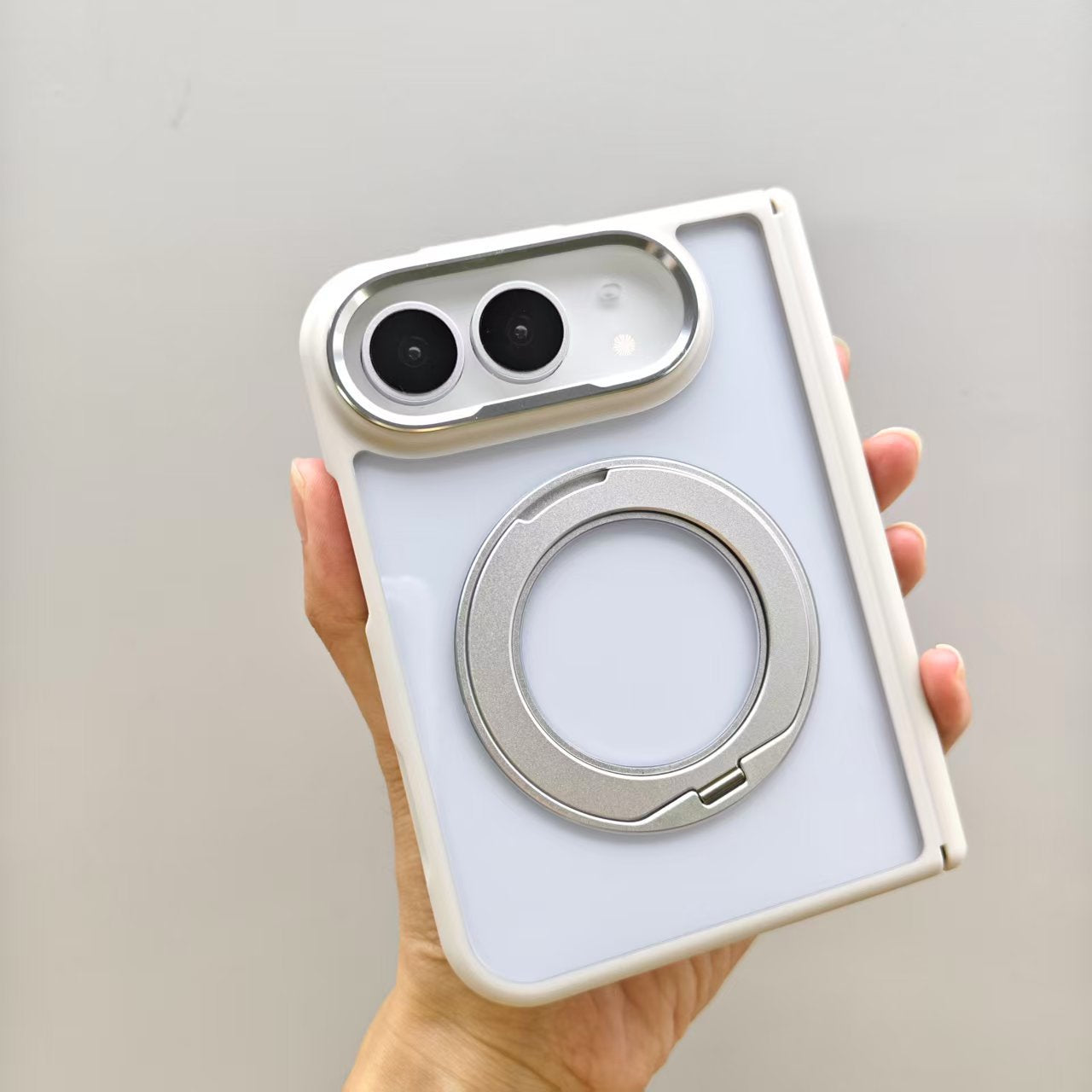 Apple Iphone Ultra series Magnetic Dopamine Rotating Stand Case (Exclusive)