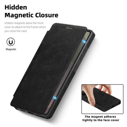 Samsung Ultra series Lingdun Business Flip Magnetic Case (Exclusive)