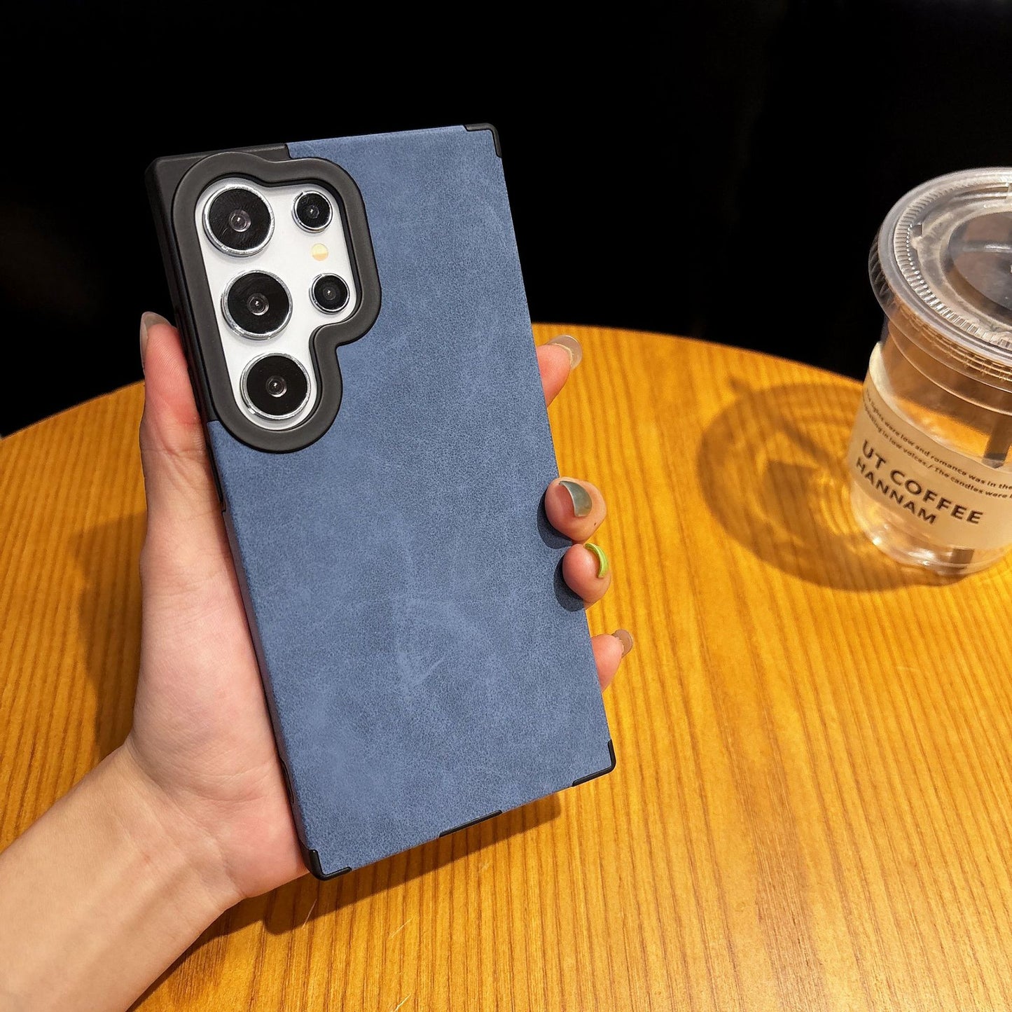 Samsung Ultra series Business Retro Suede Leather Phone Case (Exclusive)