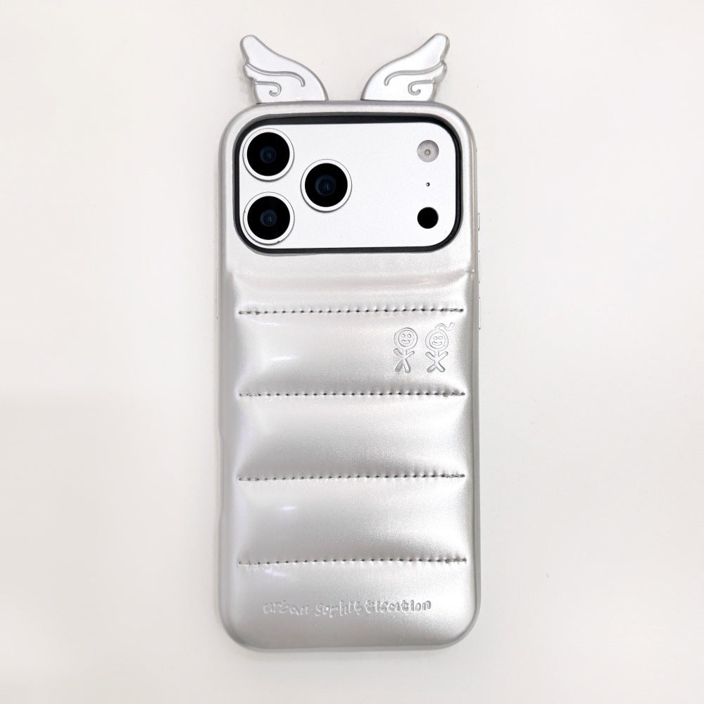 Apple Iphone Leather down Wing Personalized Protective Case (Exclusive)