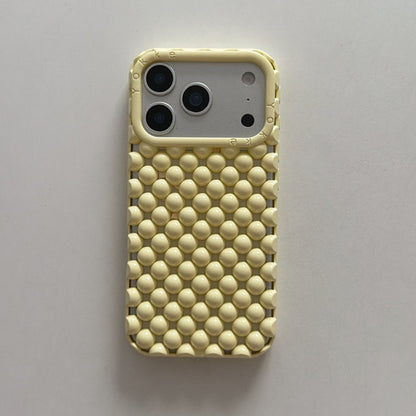 Apple Iphone Solid Color Pearl Creative Mobile Phone Case (Exclusive)