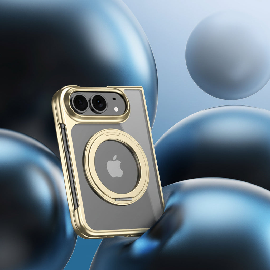 Apple iPhone Ultra Fold Rotating Stand Magnetic Phone Case (Exclusive)