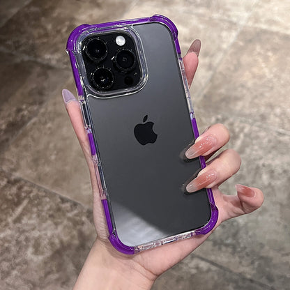 Apple Iphone series Air Bag Anti-Fall High Transparency Anti-Slip High-End Transparent Protective Case (Exclusive)