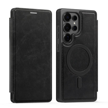 Samsung Ultra series Lingdun Business Flip Magnetic Case (Exclusive)