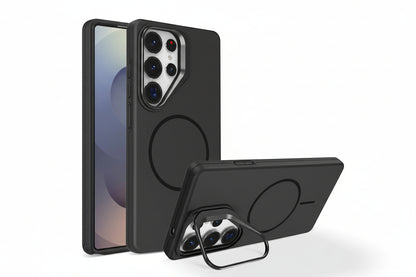 Samsung Ultra Series Pinchuang Solid Color Magnetic Lens Holder Anti-Fall Protective Cover  (Exclusive)