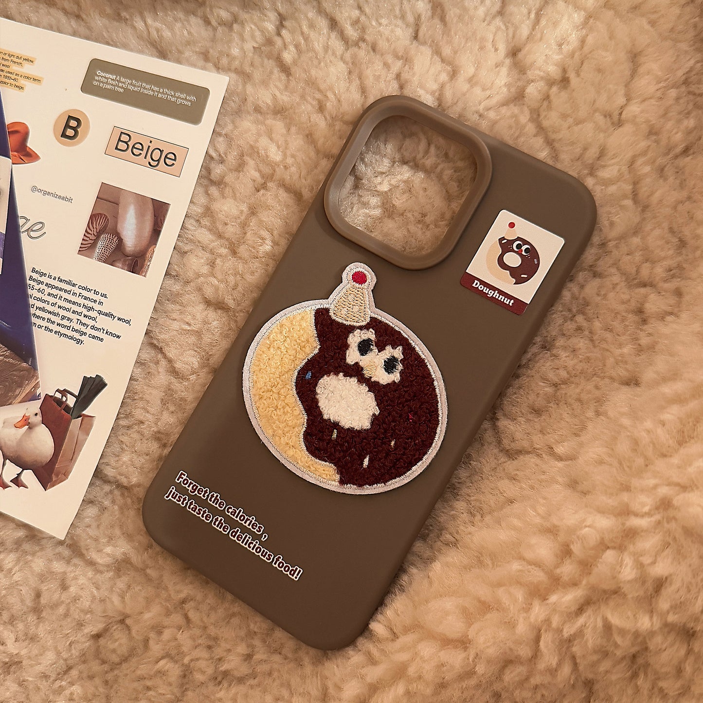 Apple Iphone Ins Plush Gourmet series Cover  (Exclusive)