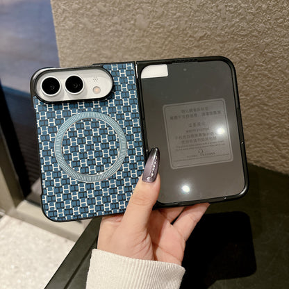 Apple Iphone Ultra series Personalized, high-end, simple solid color case with magnetic closure (Exclusive)