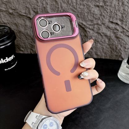 Apple Iphone series Imd Magnetic Lens Holder Anti-Fall Lens Film Case (Exclusive)