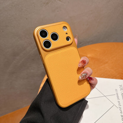 Apple Iphone Intantly Transforms Into Large View Business Style Lychee Textured Phone Case  (Exclusive)