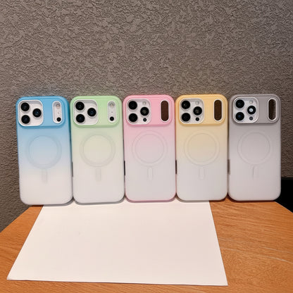 Apple Iphone series Gradient Jelly Two-In-One Case Magnetic Suction Case (Exclusive)