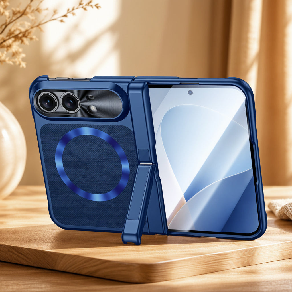 Apple Iphone Ultra folding magnetic hinge case with Screen Protection Case (Exclusive)