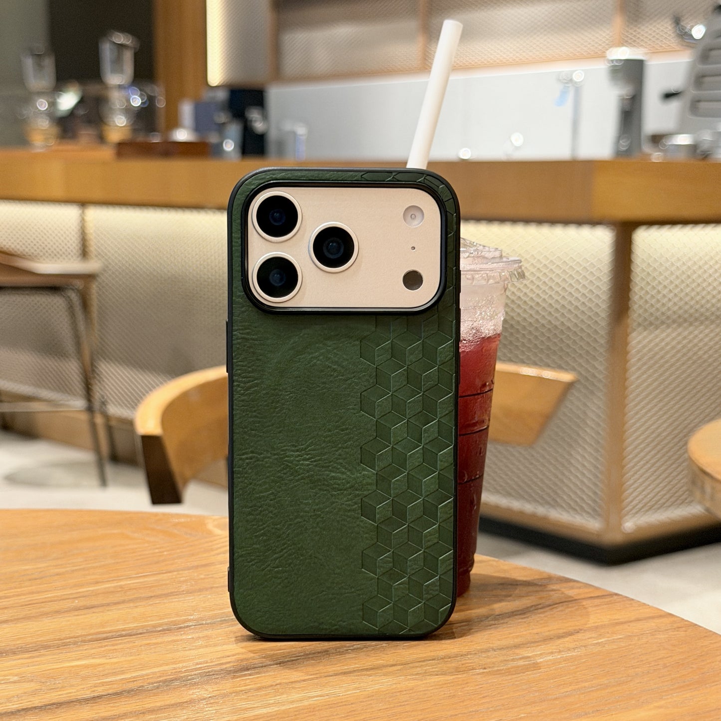 Apple Iphone series All-Inclusive Anti-Fall Air Plaid  Magnetic Protective Case (Exclusive)