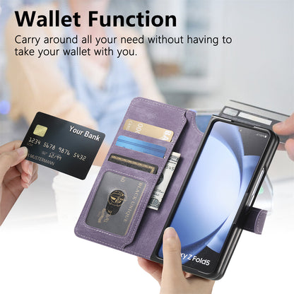 Samsung Fold Series Case All-Inclusive Anti-Fall Magnetic Separation Card Z Protective Case (Exclusive)