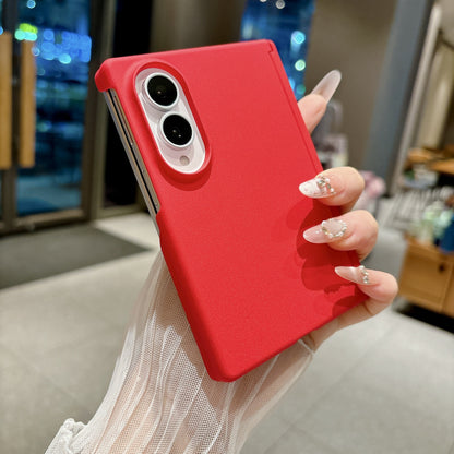 Samsung Fold wide phone magnetic closure gradient frosted case (Exclusive)