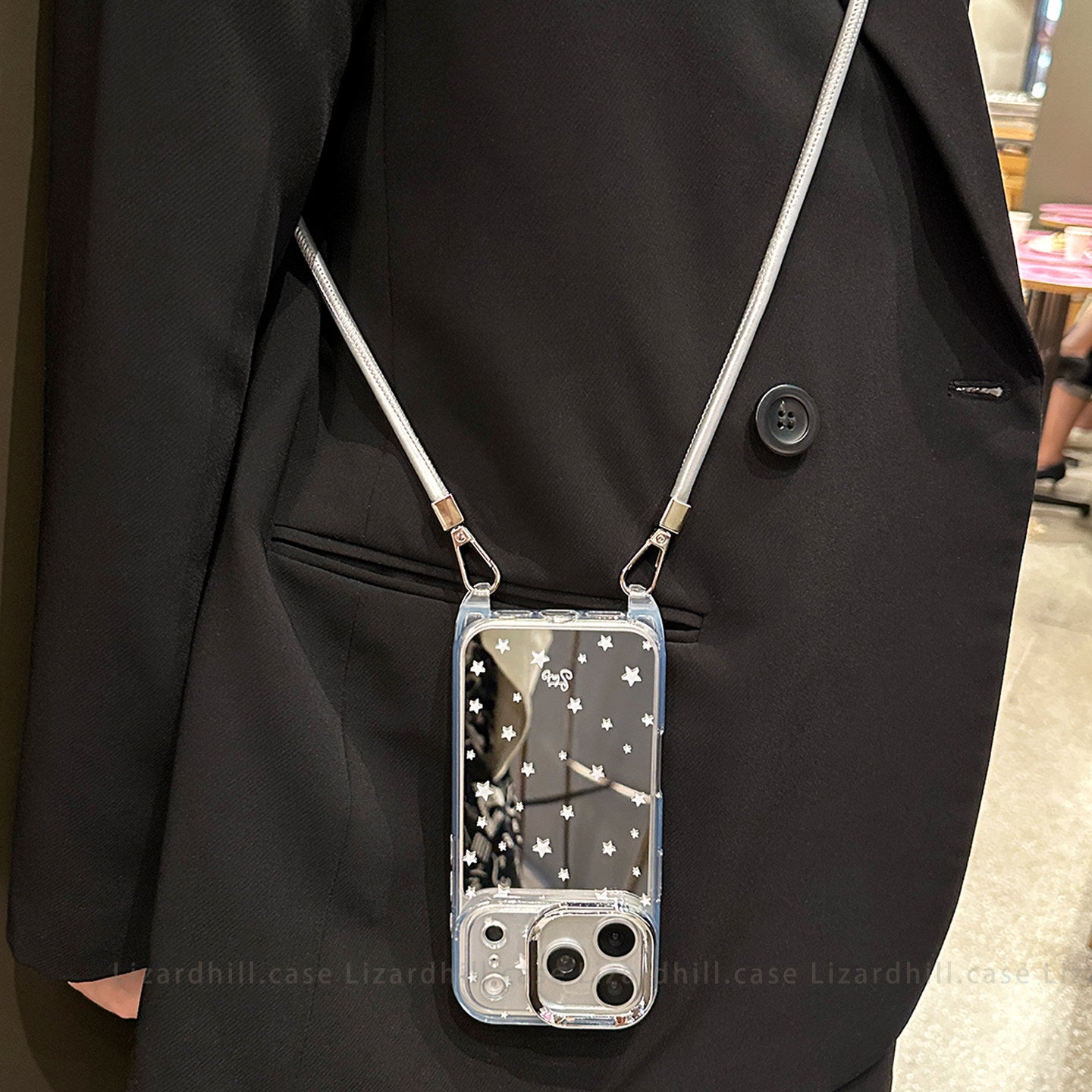Apple Iphone series High-end mirror finish with full-screen stars Case (Exclusive)