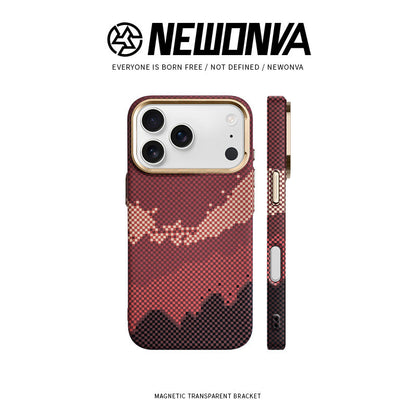 Apple iphone Carbon Fiber Pattern Kevlar Phone Case (Exclusive)