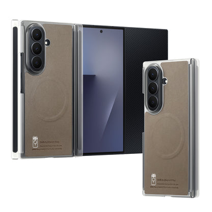 Samsung Fold series Vibrant color Trifold Magnetic Center Axis case (Exclusive)