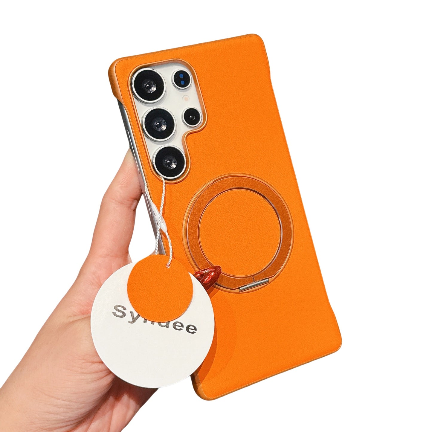 Samsung Ultra Series Plain Leather Cover with Stand with Vibrant Colors  (Exclusive)