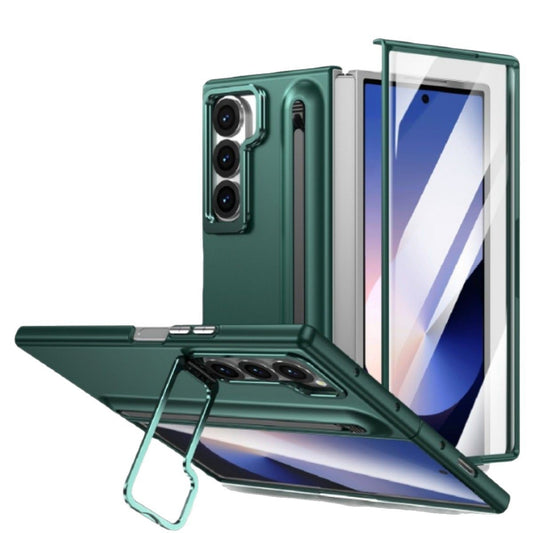 Samsung Fold series lens bracket spring pen slot case film integrated protective case (Exclusive)